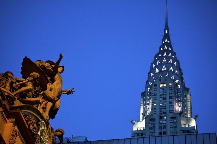 Superhelden in New York Rundgang