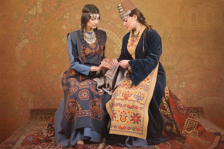 Fotoshoot i armenske tøj