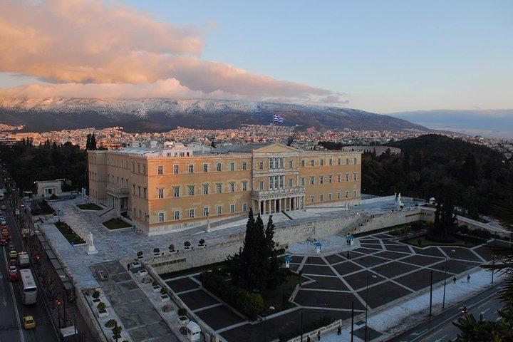 Wandeltocht door Athene met skip the line van het Acropolis-ticket
