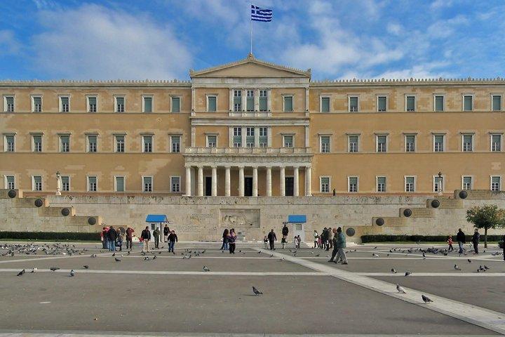 Wandeltocht door Athene met skip the line van het Acropolis-ticket