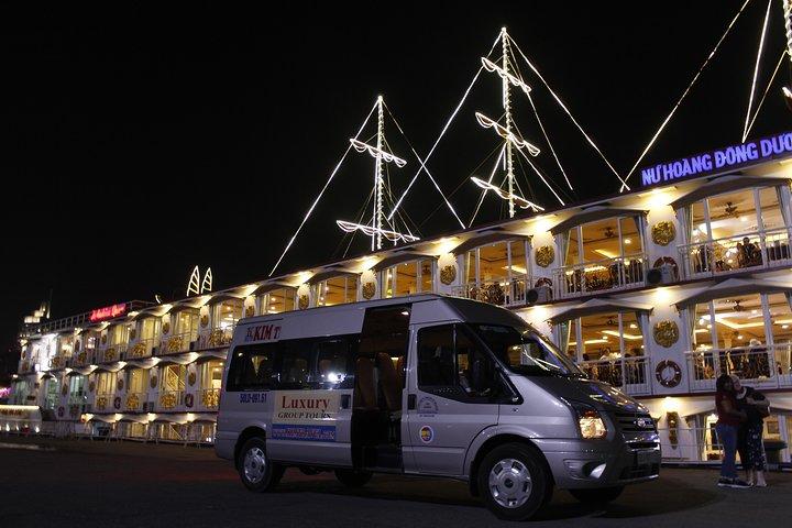 Ho Chi Minh City Night Light - Jantar em cruzeiro de luxo