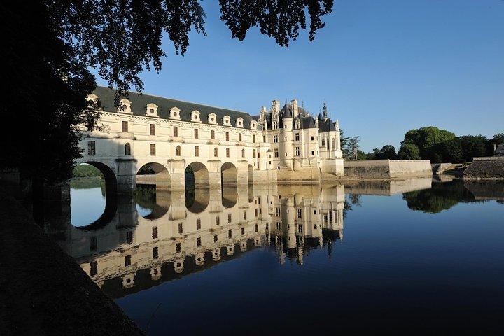 Privé kastelen in de Loire-vallei met minibus