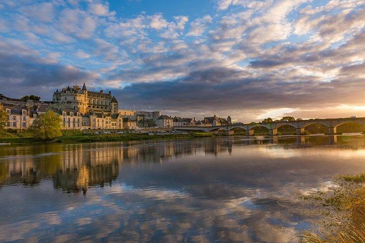 Privé kastelen in de Loire-vallei met minibus