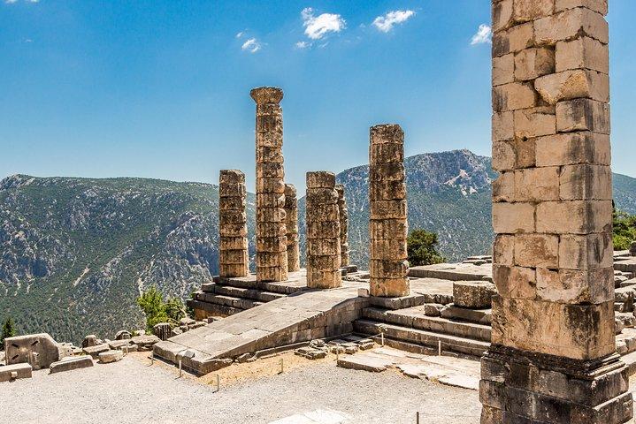 Visite privée d'une journée à Delphes, Arachova et Hosios Loukas