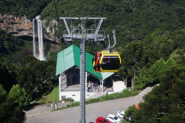 Ticket für den Bondinhos Canela Park