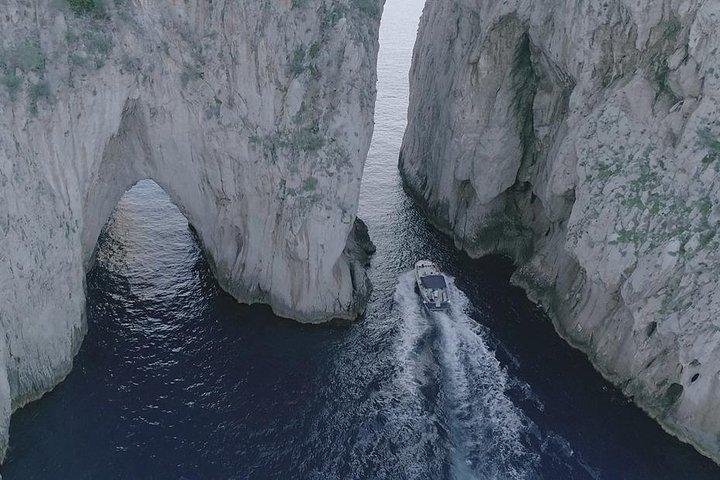 Excursion d'une journée en petit groupe à Capri depuis Positano ou Praiano