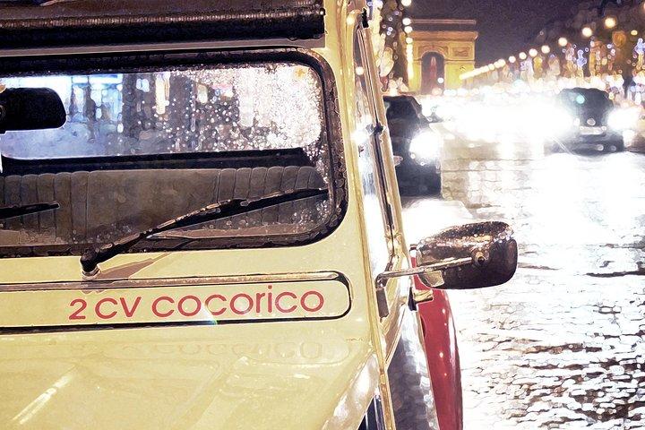 Paris og Montmartre 2CV Tour by Night med Champagne