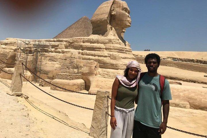 Visite privée des pyramides et du sphinx et du musée égyptien.