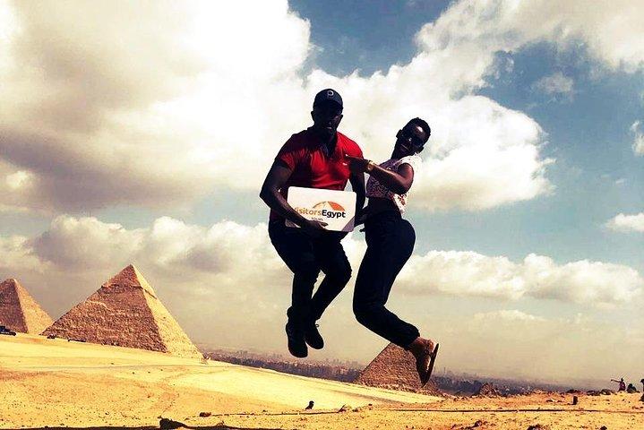 Visite privée des pyramides et du sphinx et du musée égyptien.