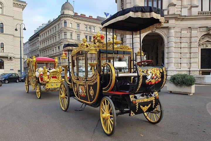 Wien: 60 min. Imperial E-Carriage Sightseeing-tur med drinks