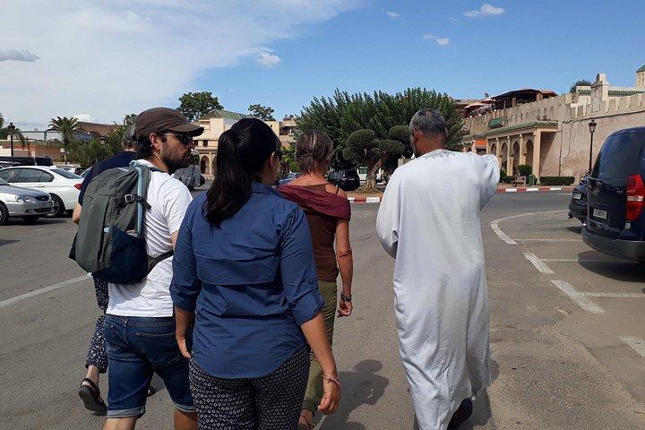 ヴォルビリスへの日帰り旅行 - フェズからのムーレイ・イドリスとメクネス