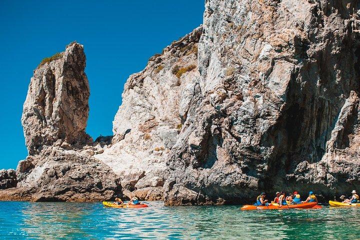 Sesimbra - Excursion d'une demi-journée en kayak