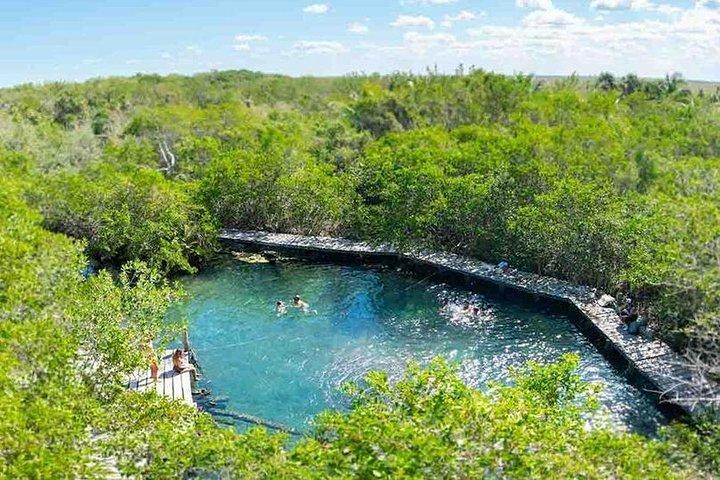 Holbox Tour de dia inteiro com Cenote, Isla Pasión e Punta Mosquito