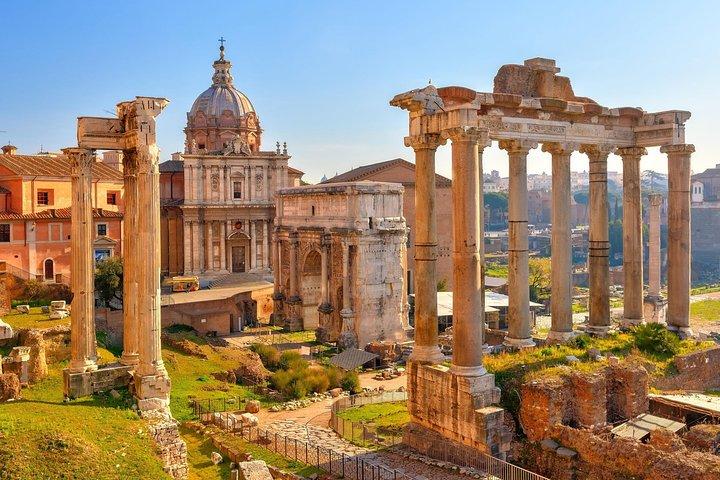 Fórum Romano e visita guiada ao Monte Palatino
