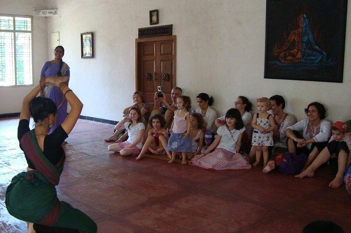 Sentiero privato dei ballerini a Chennai
