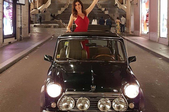 NACHTTOCHT DENK GROOT, GA MINI! Rome in Mini Cooper Classic Cabrio