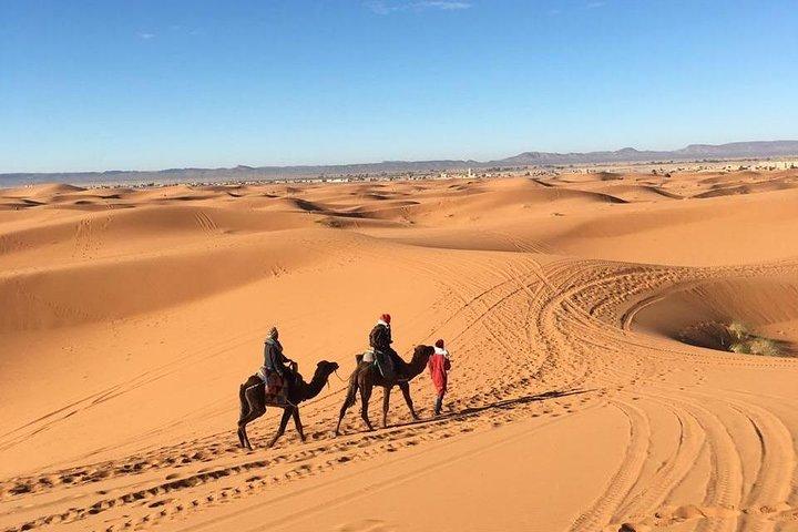 Overnight in merzouga desert with camel ride