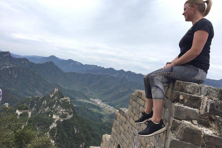 Drie secties Great Wall Private Day Trip met Engels sprekende chauffeur
