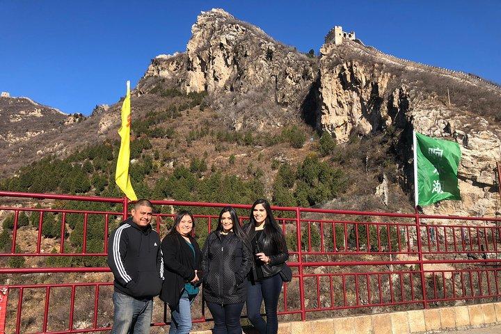 Drie secties Great Wall Private Day Trip met Engels sprekende chauffeur