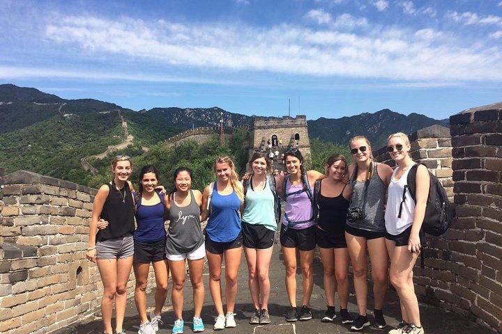 Drie secties Great Wall Private Day Trip met Engels sprekende chauffeur