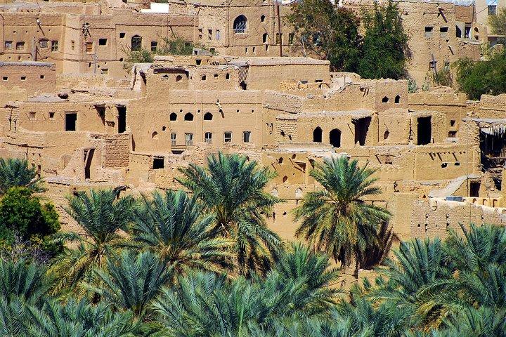 Jebel Shams, balkonvandring og Al Hamra Village