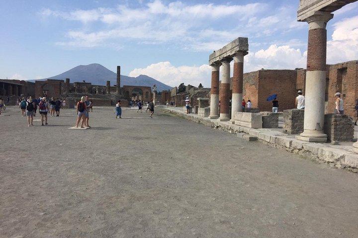 Tour todo incluido por Pompeya con guía, almuerzo y ticket desde Roma