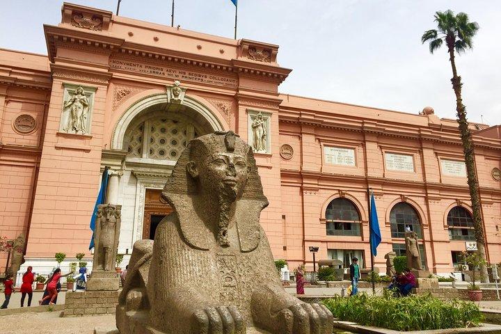 Egyptiska museet, citadellet och Khan El Khalili-basaren