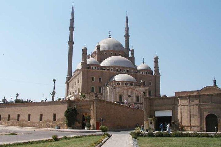 Egyptiska museet, citadellet och Khan El Khalili-basaren