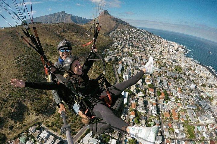 Tandem Paragliding in Cape Town