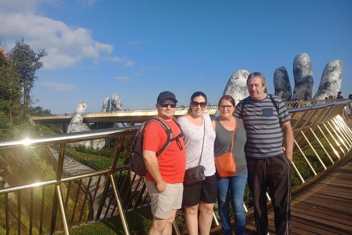 Tour privado do porto de Da Nang até Ba Na Hills e Golden Bridge