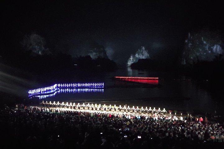 Guilin Longji risterrasser og Yangshuo Liusanjie Light Show Day Tour