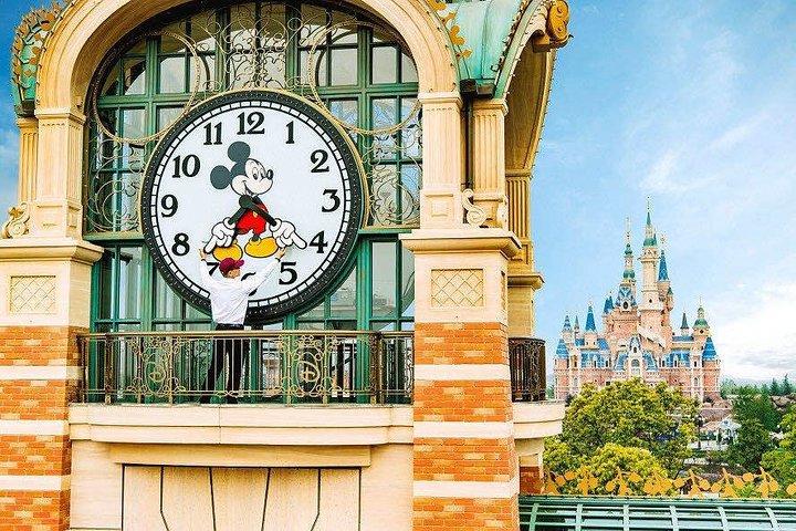 上海ディズニーランドの 1 デー パスとプライベート送迎パッケージ