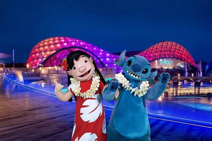上海ディズニーランドの 1 デー パスとプライベート送迎パッケージ
