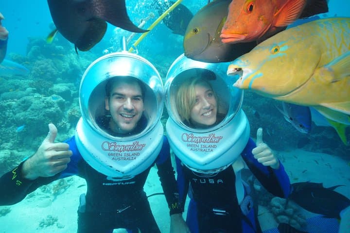 Seawalker Helmet Experience and Green Island Combo from Cairns