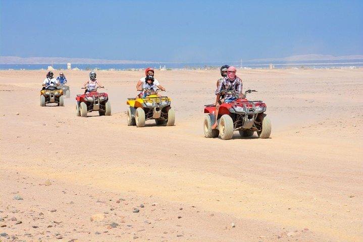 Makadi Bay 2timers Quad Bike Hav- og ørkentur