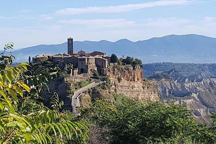 Transfer privato da Roma a Firenze con fermata Civita di Bagnoregio