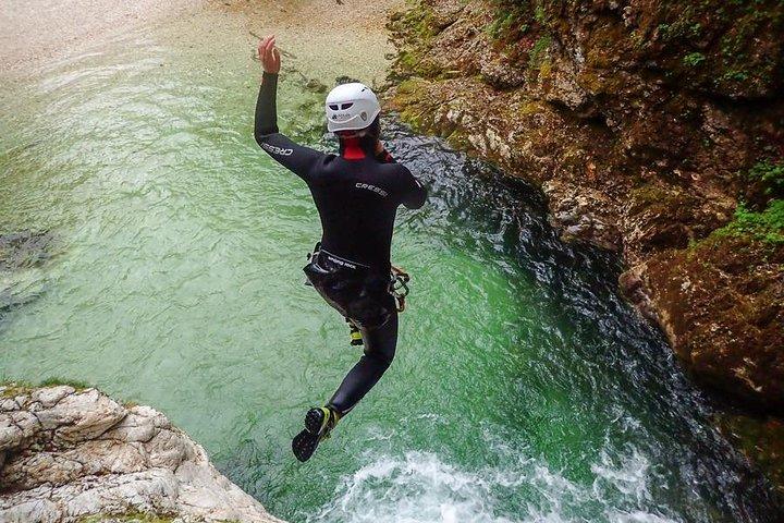 Canyoning Bled Slovenien