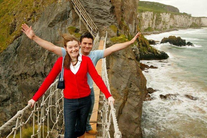 Excursie aan wal: Giants Causeway vanuit Belfast Extra beenkamerbus