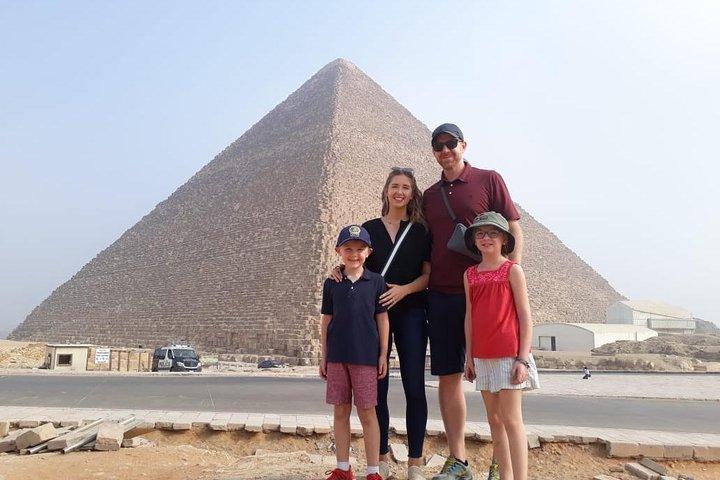 Private Half Day Trip to Giza Piramidi e sfinge con Camel Riding- Guide Inc