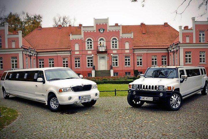 Hummer Limousine transfer lufthavn Gdańsk til centrum 18pax
