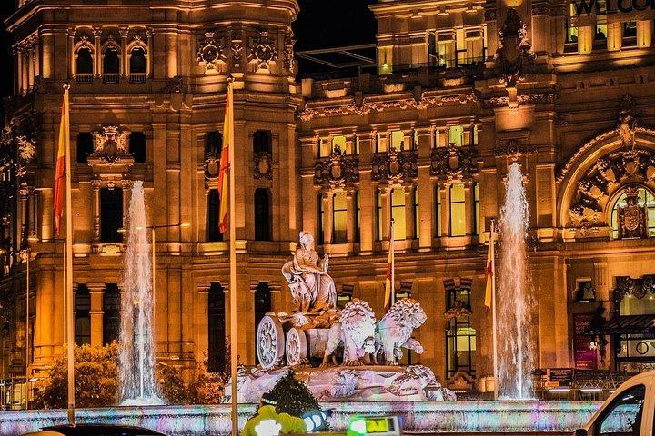 Private Sightseeing in Madrid By Night