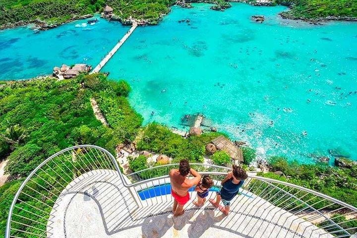 Tour Maya Ruin Tulum - Xel-Ha & Snorkeling & Buffet kun fra Cancun