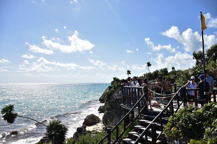 Tour Maya Ruin Tulum - Xel-Ha & Snorkeling & Buffet kun fra Cancun