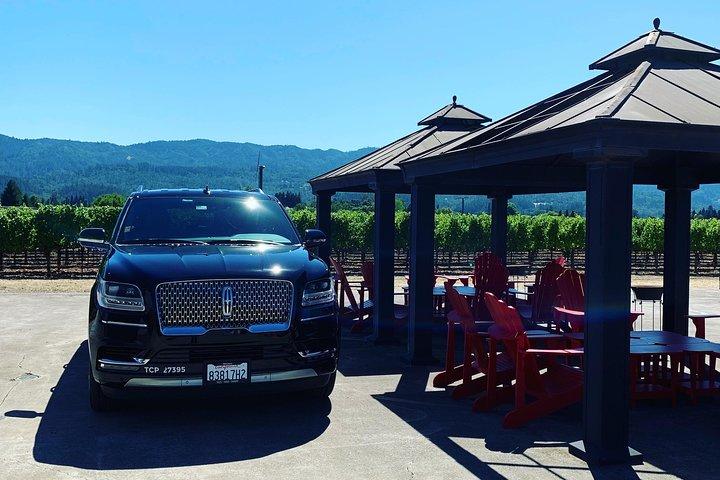Privéwijntour Napa of Sonoma 6 uur voor maximaal 6 personen