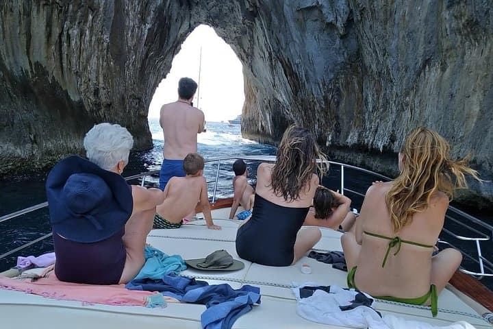 From Castellammare di Stabia: Capri Blue Grotto Boat Day Tour