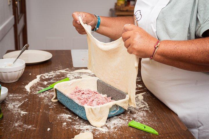 Aula de culinária na casa do local em Trieste