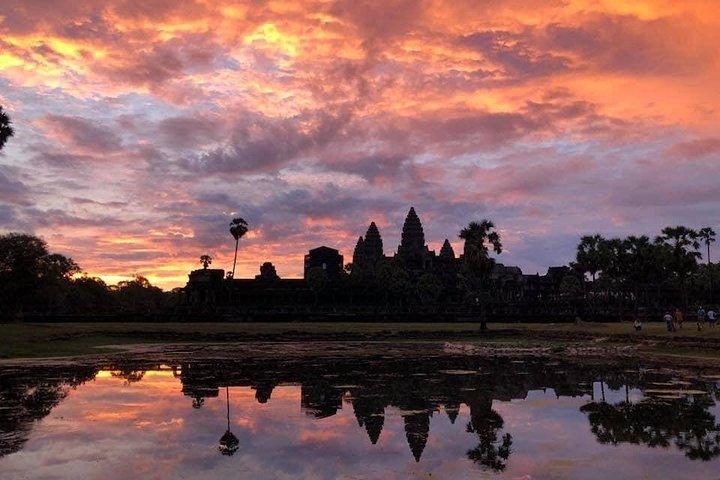 Privado Angkor Wat ao nascer do sol Bayon Ta Prohm privado de Siem Reap