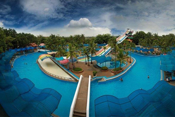 Spannende ritten en gratis buffet in Siam Amazing Park, Bangkok