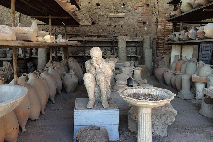 Pompeji, Herculaneum og Mount Vesuvius Guided Tour fra Sorrento