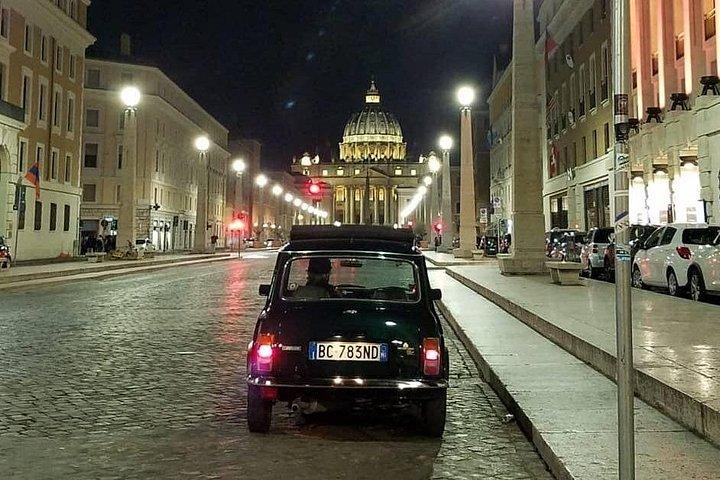 ローマのベスト2時間古代ツアー ミニクラシックカブリオレ